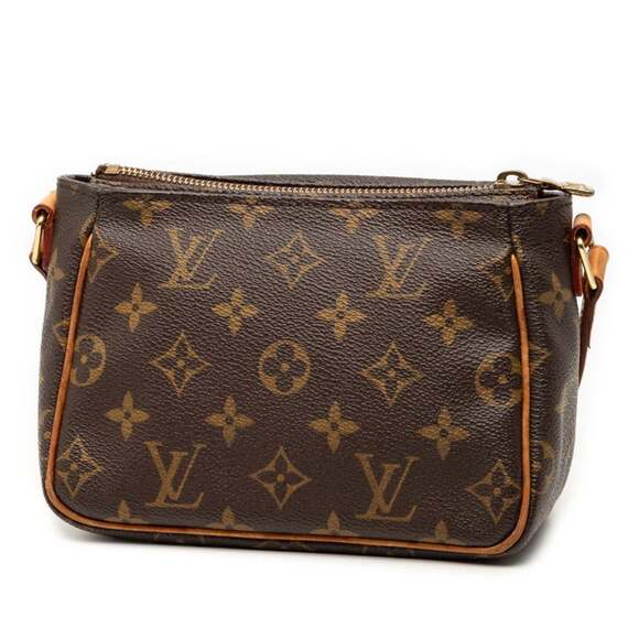 LOUIS VUITTON Brown Monogram Leather Shoulder Bag - Picture 2 of 7